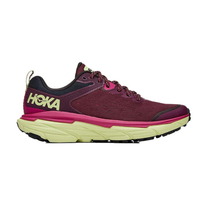 Women's Hoka One One Challenger ATR 6, Grape Wine/Butterfly, 8 B Medium