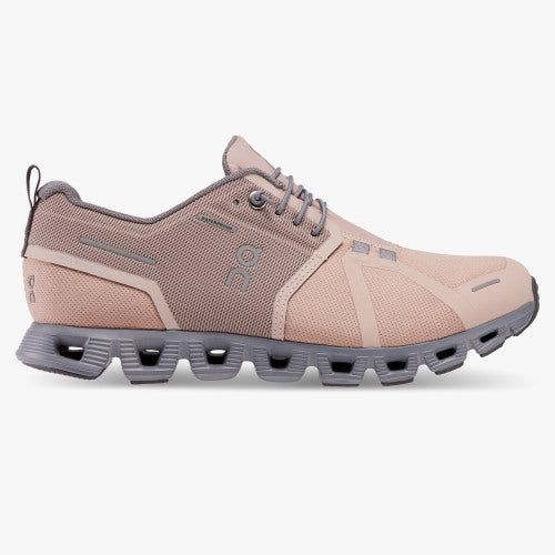 Women's On Cloud Waterproof, Rose/Lunar/Pink, 8.5 B Medium