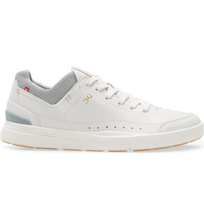Men's On The Roger Centre Court, White/Grey, 8.5 D Medium