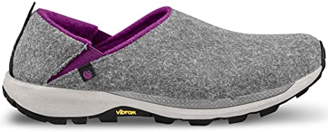 Women's Topo Athletic Rekovr 2, Grey/Purple, 9.5 B Medium