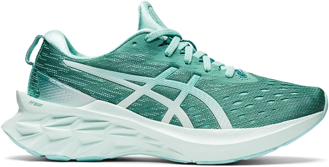 Women's Asics Novablast 2, Sage/Oasis Green, 9.5 B Medium