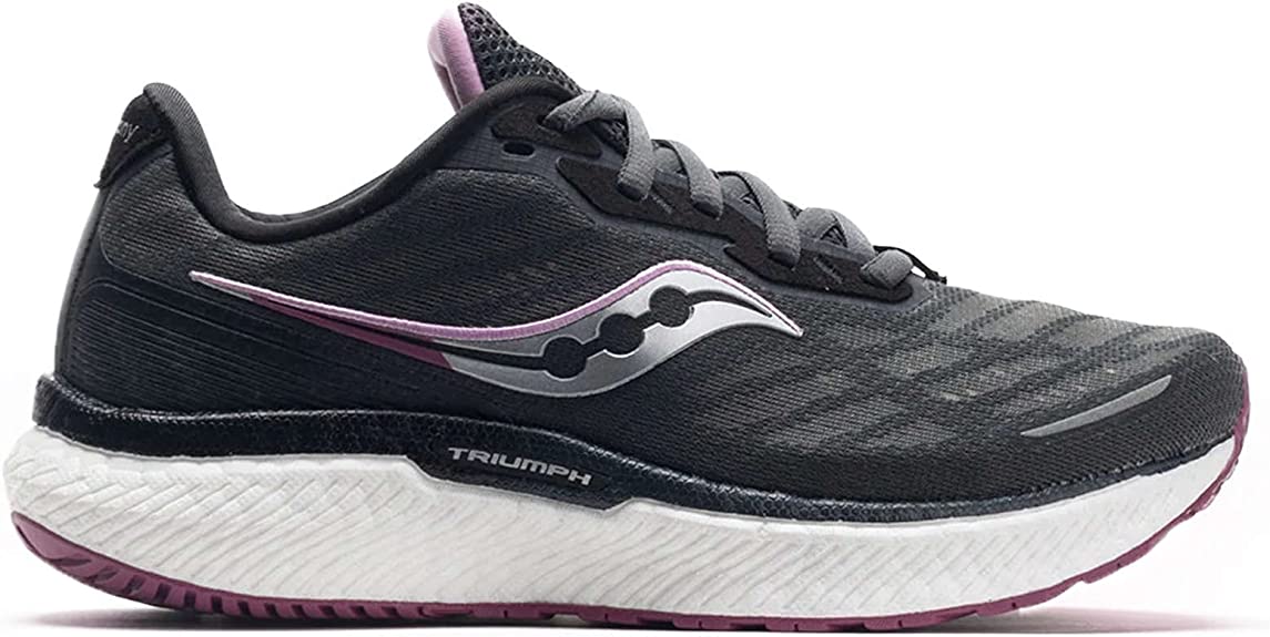 Women's Saucony Triumph 19, Shadow/Quartz, 11 B Medium