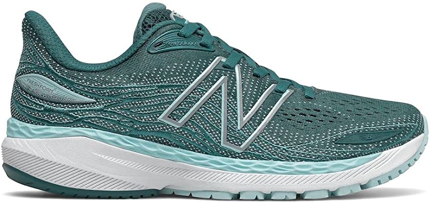 Women's New Balance Fresh Foam X 860v12, Mountain Teal/Pale Blue Chill, 8 B Medium