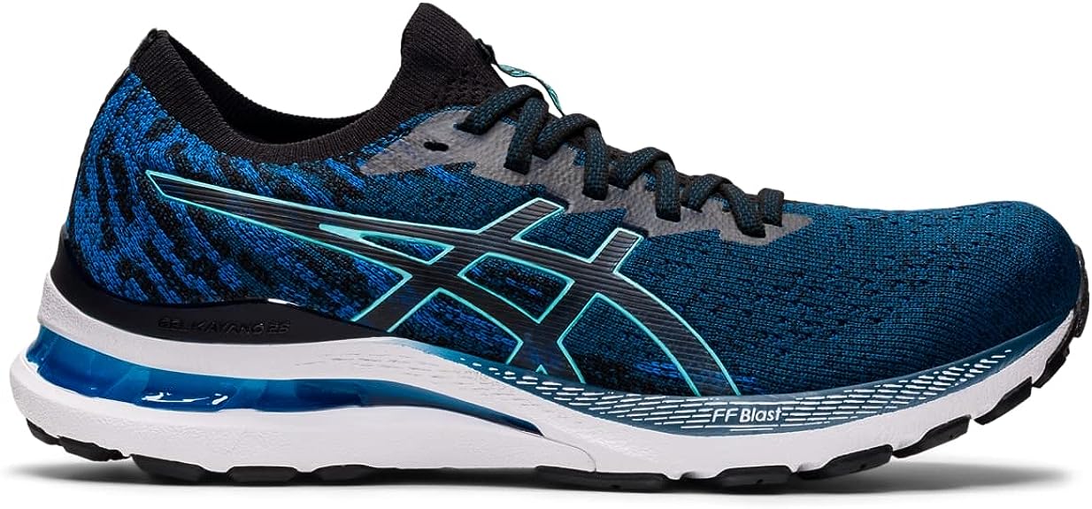 Men's Asics Gel-Kayano 28, Mako Blue/Ice Mint, 11.5 D Medium