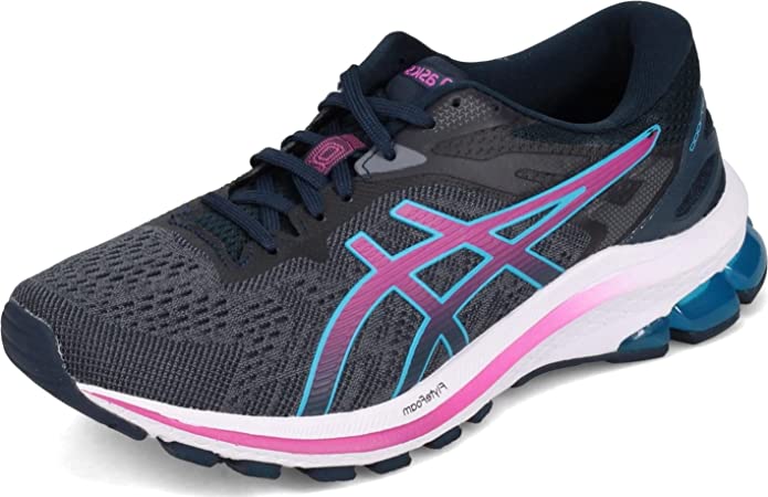 Women's Asics GT-1000 10, French Blue/Digital Grape, 8.5 B Medium