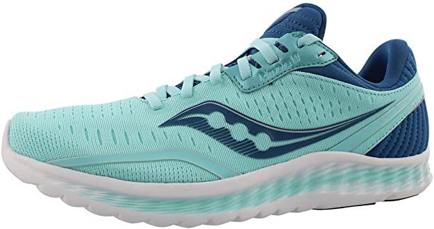 Women's Saucony Kinvara 11, Aqua/Blue, 6 B Medium