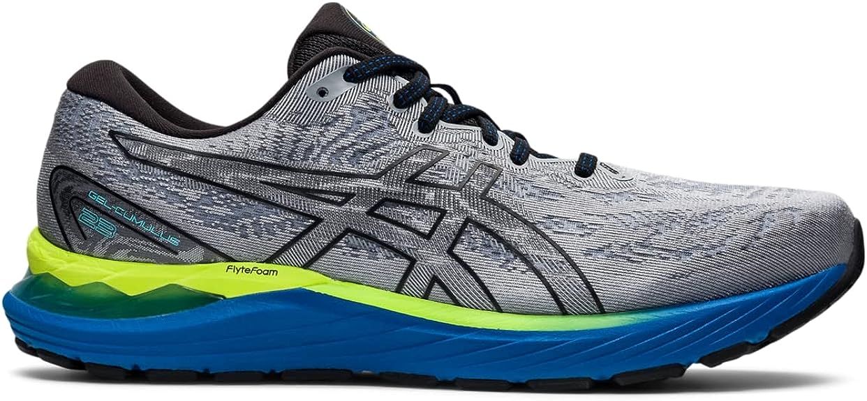 Men's Asics Gel-Cumulus 23, Sheet Rock/Black, 13 D Medium