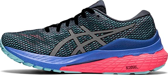 Women's Asics Gel-Kayano 28 Lite-Show, Carrier Grey/Pure Silver, 9 B Medium