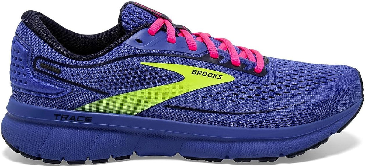 Women's Brooks Trace 2, Blue/Pink/Nightlife, 8 B Medium