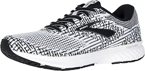 Women's Brooks Revel 3, White/Black, 8.5 B Medium