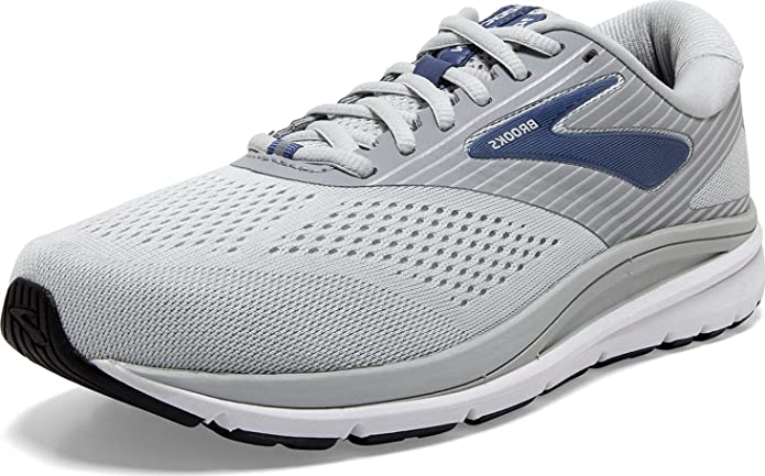 Women's Brooks Addiction 14, Oyster/Alloy/Marlin, 7 2E Extra Wide