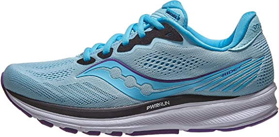 Women's Saucony Ride 14, Powder/Concord, 9.5 B Medium