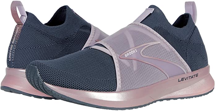 Women's Brooks Levitate 4 L.E., Black/Ombre/Metallic, 5 B Medium