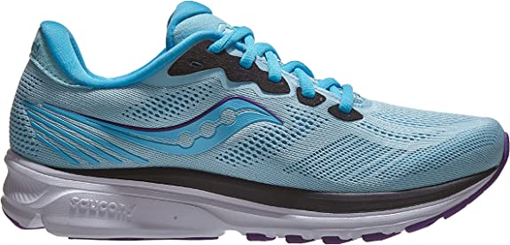 Women's Saucony Ride 14, Powder/Concord, 6 B Medium