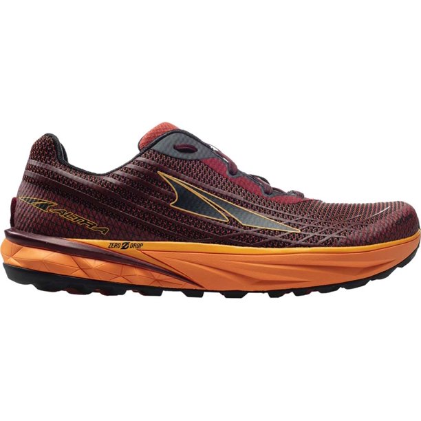 Men's ALTRA TIMP 2, Dark Red/Orange, 9.5 D Medium