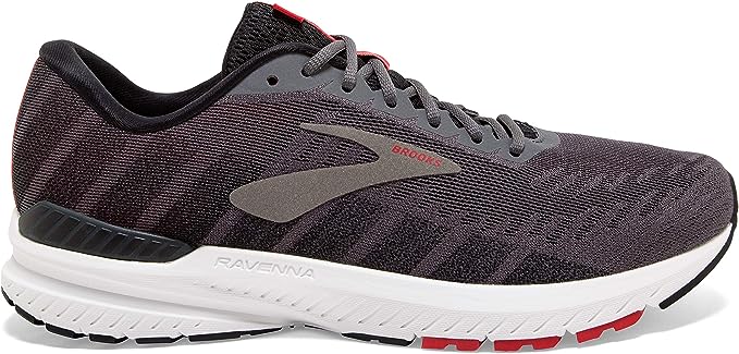 Men's Brooks Ravenna 10, Alloy/Blue/Nightlife, 10 D Medium