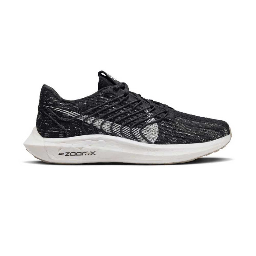 Women's Nike Pegasus Turbo Next Nature, Black/Sail-Off Noir-Sesame, 8 B Medium