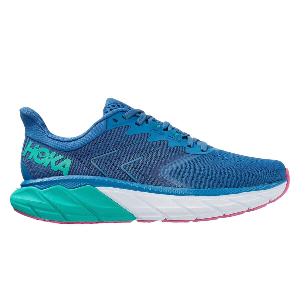Women's Hoka Arahi 5, Vallarta Blue/Atlantis, 5 B Medium