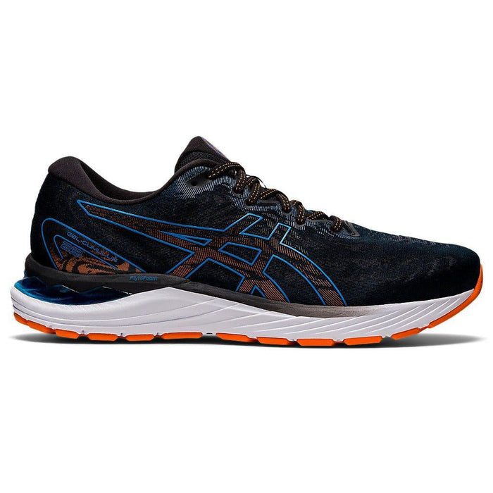 Men's Asics Gel-Cumulus 23, Black/Reborn Blue, 9 D Medium