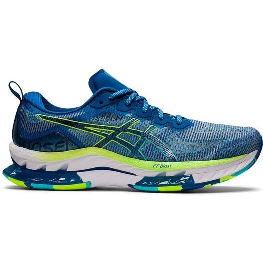 Men's Asics Gel-Kinsei Blast LE, Lake Drive/Hazard Green, 12 D Medium