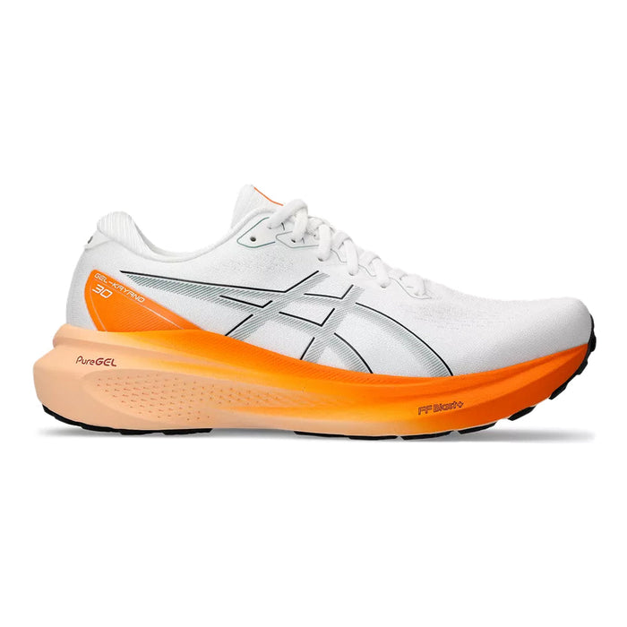 Men's Asics Gel-Kayano 30, White/Ocean Haze, 8 D Medium