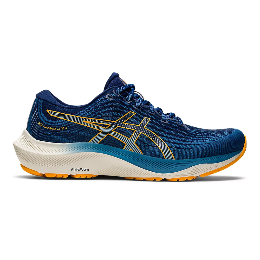 Men's Asics GEL-Kayano Lite 3, Azure/Amber, 12 D Medium