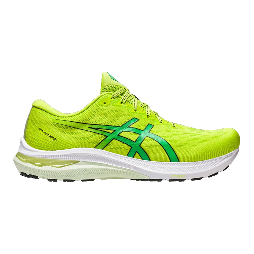 Men's Asics GT-2000 11, Lime Zest/Black, 10 D Medium