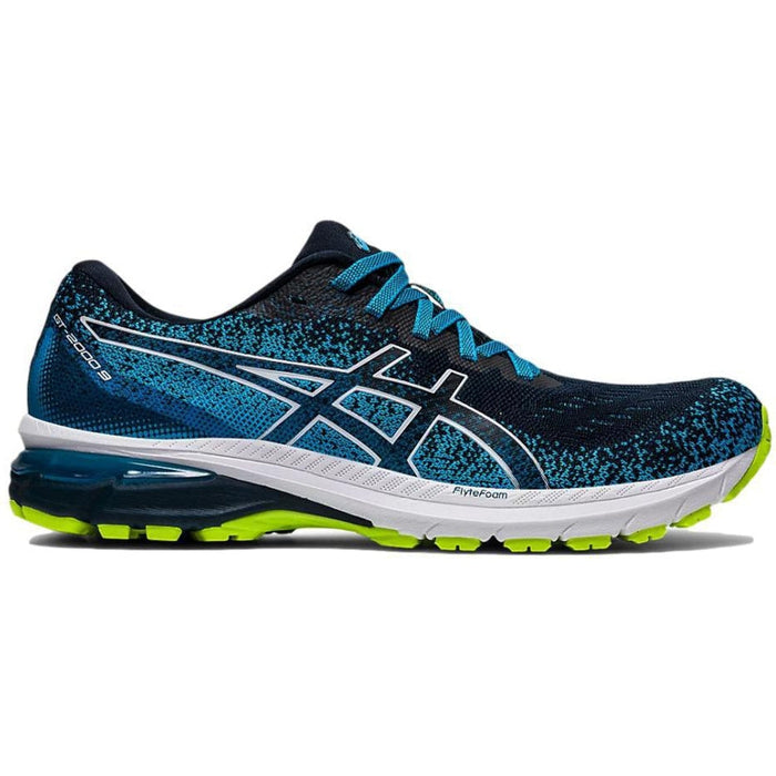 Men's Asics GT-2000 9 Knit, French Blue/White, 9 D Medium