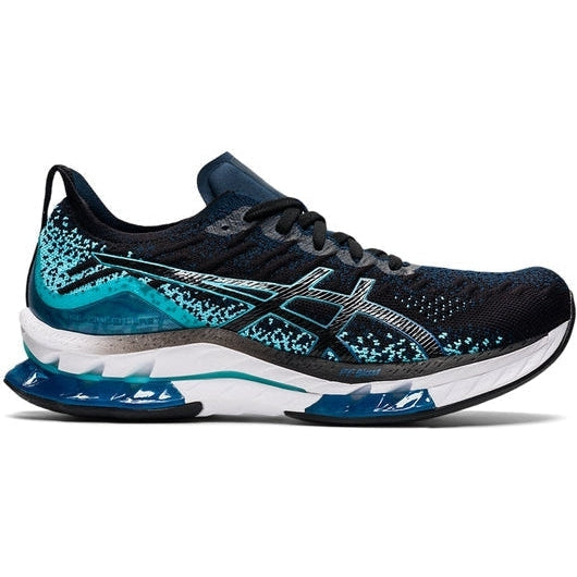 Men's Asics Gel-Kinsei Blast, Black/Ice Mint, 8.5 D Medium