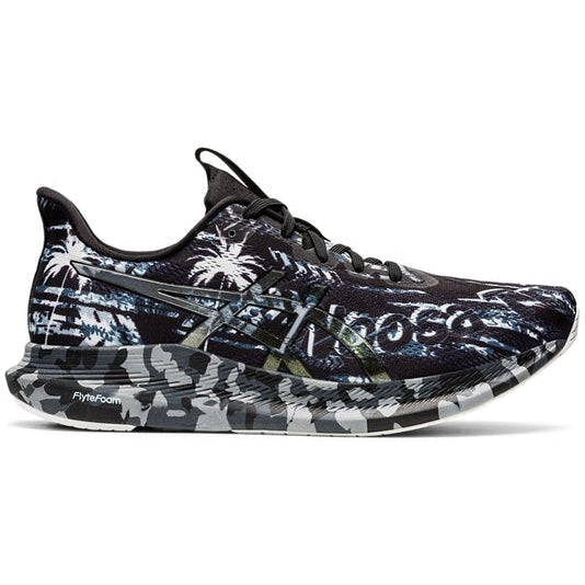 Men's Asics NOOSA TRI 14, BLACK/PURE SILVER, 10 D Medium