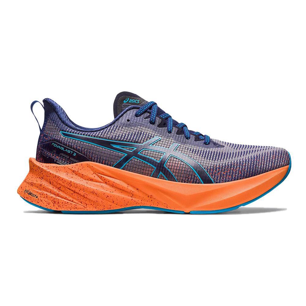 Men's Asics Novablast 3 LE, Indigo Blue/Island Blue, 12 D Medium