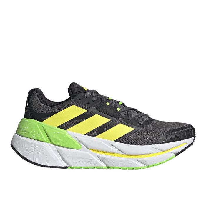 Men's Adidas Adistar CS, Gray Five/Beam Yellow/Solar Green, 10.5 D Medium