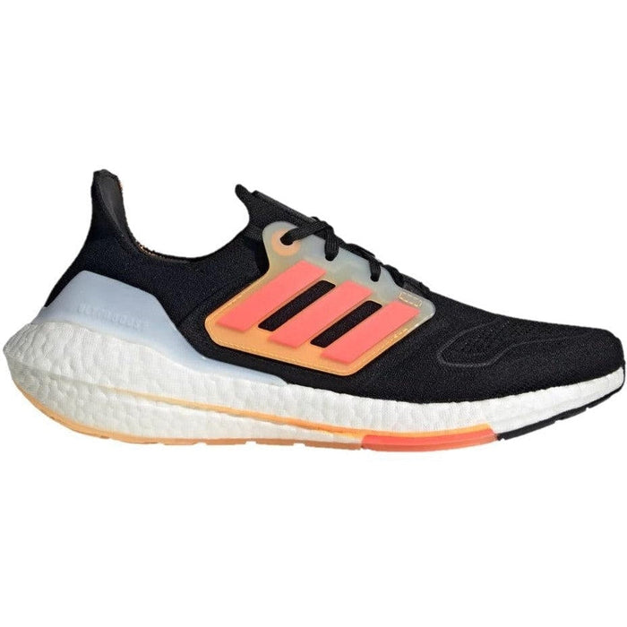 Men's Adidas Ultraboost 22, Core Black/Turbo/Flash Orange, 10 D Medium