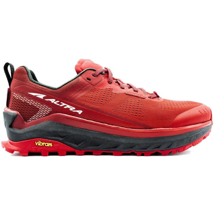 Altra Thread Red Men's Altra Olympus 4, Red, 11 D Medium