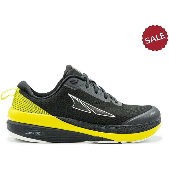 Men's Altra Paradigm 5, Black/Lime, 11 D Medium