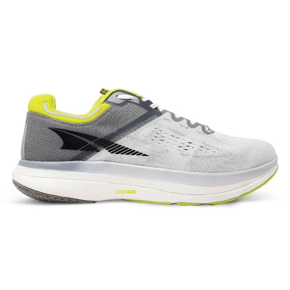 Men's Altra Vanish Tempo, Gray/Lime, 11 D Medium