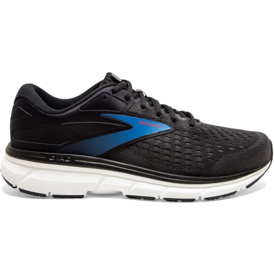Men's Brooks Dyad 11, Black/Ebony/Blue, 11 2E Wide