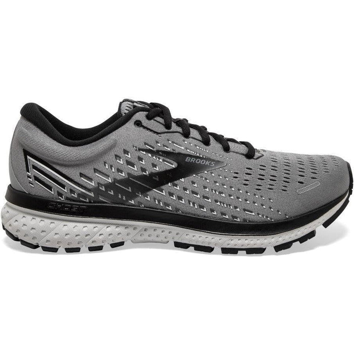 Men's Brooks Ghost 13, Primer Grey/Pearl/Black, 7.5 D Medium