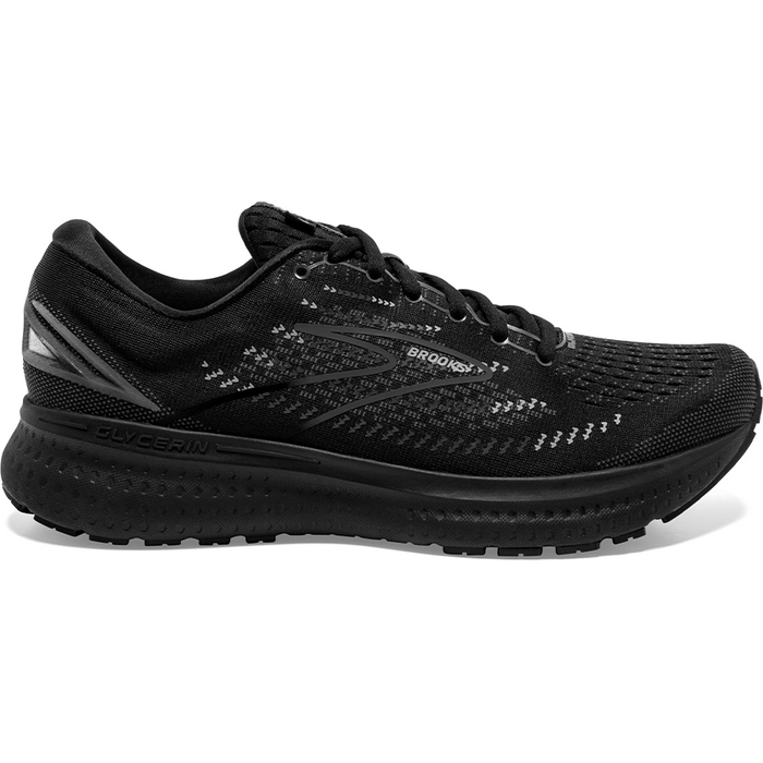 Men's Brooks Glycerin 19, Black/Ebony, 13 2E Wide