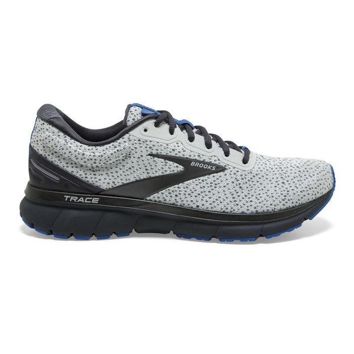 Men's Brooks Trace, Ebony/Oyster/Blue, 12 D Medium