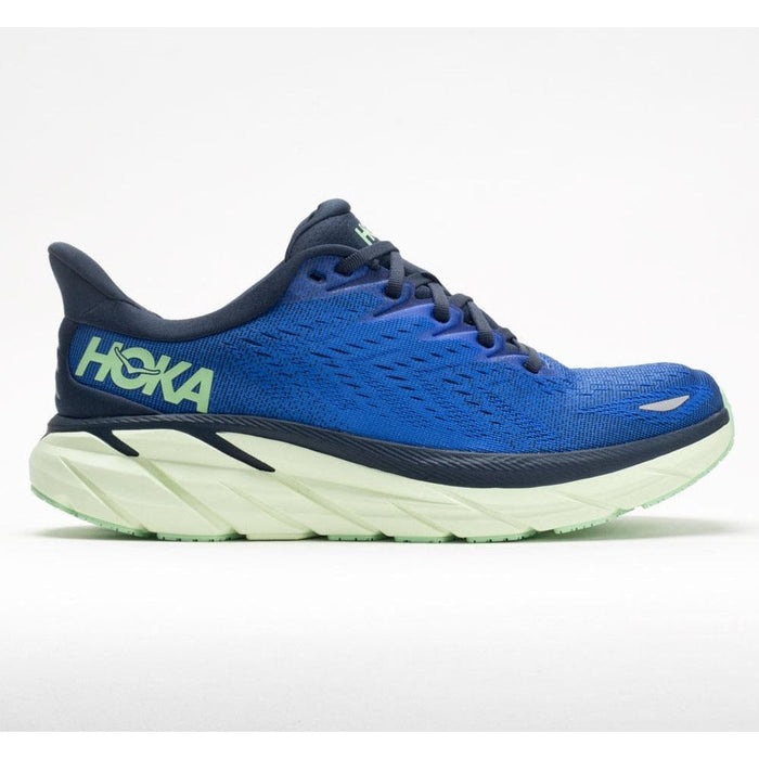 Men's Hoka One One Clifton 8, Dazzling Blue/Outer Space, 12 D Medium