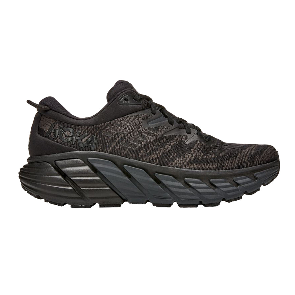 Men's Hoka Gaviota 4, Black/Black, 7.5 D Medium