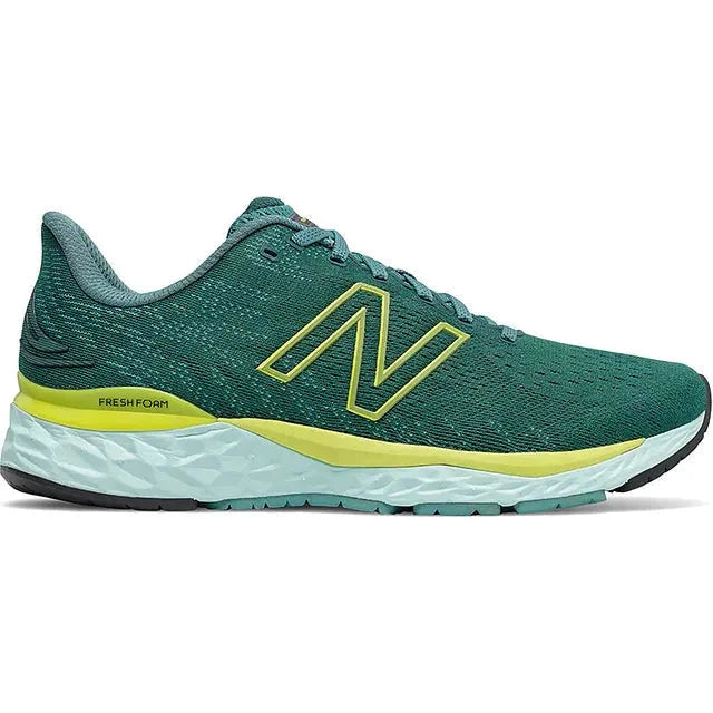 Men's New Balance Fresh Foam 880 v11, Trek/Sulphur Yellow, 11.5 D Medium