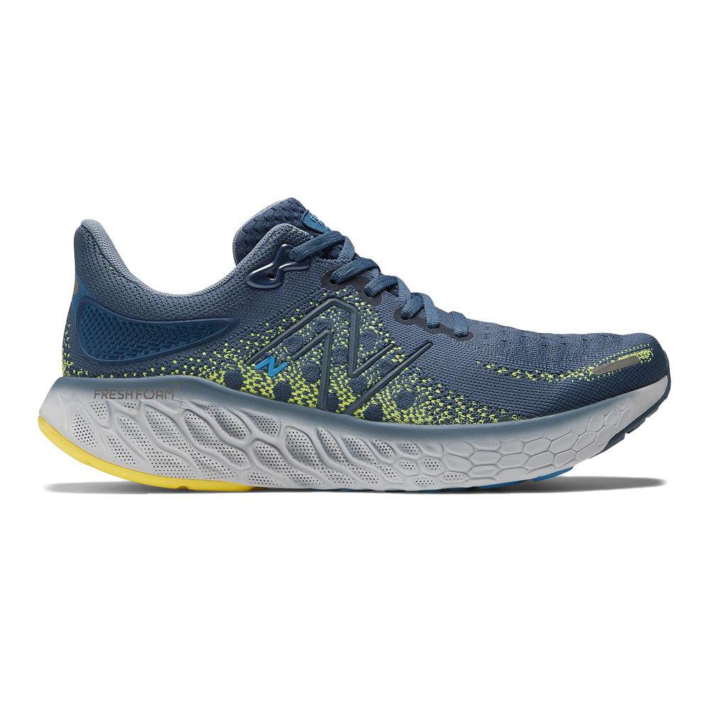 Men's New Balance Fresh Foam X 1080v12, Vintage Indigo/Cosmic Pineapple, 9 D Medium