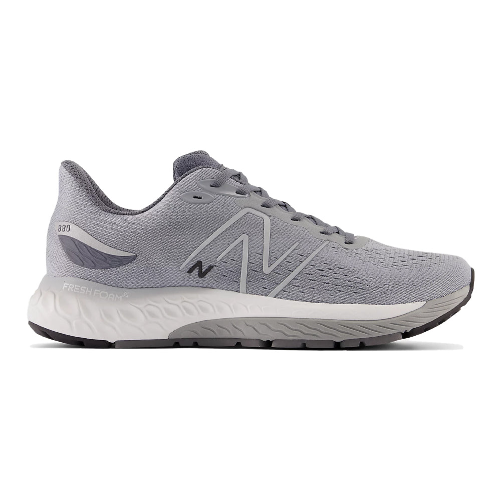 Men's New Balance Fresh Foam X 880v12, Steel, 10 2E Wide