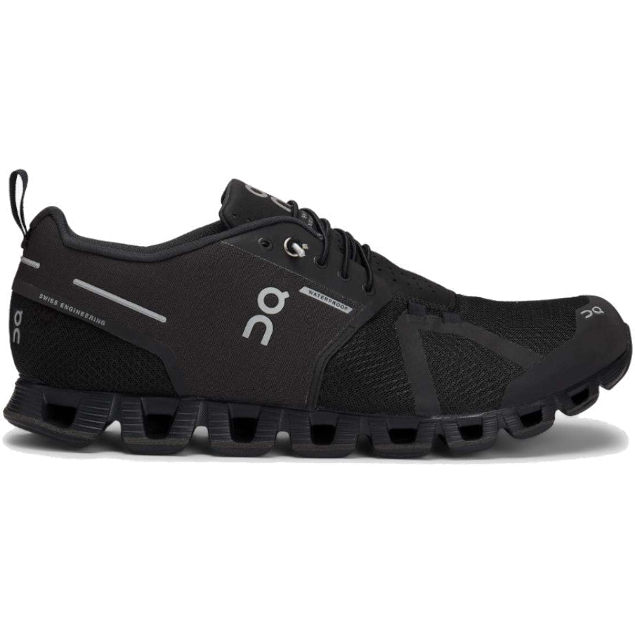 Men's On Cloud Waterproof, Black/Lunar, 9.5 D Medium