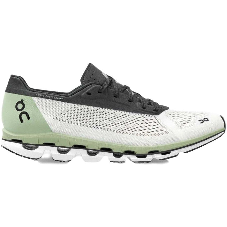 Men's On Cloudboom, White/Black, 9 D Medium