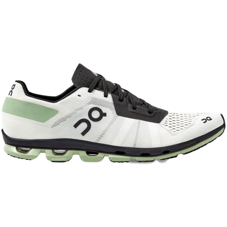 Men's On Cloudflash, White/Black, 8 D Medium