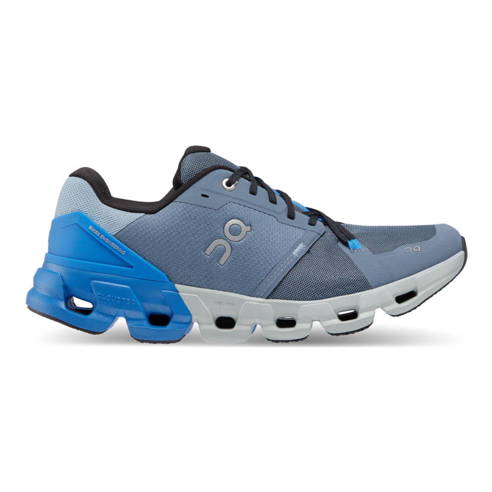 Men's On Cloudflyer 4, Metal/Lapis, 10.5 D Medium