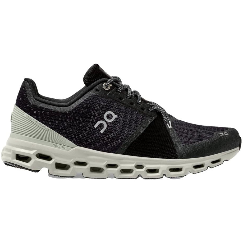 Men's On Cloudstratus, Black/Mineral, 13 D Medium